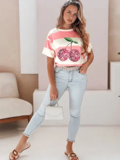 Jeansy Damskie>Dstreet Spodnie damskie jeansowe MISSPEARL niebieskie UY2709