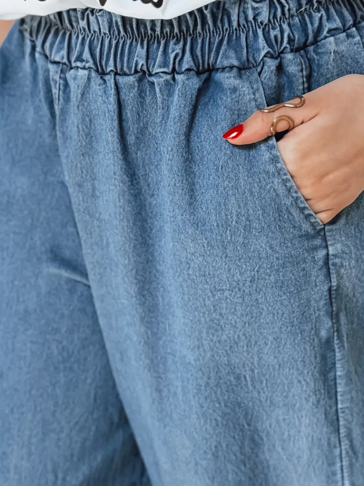 Spodnie Damskie>Dstreet Spodnie damskie jeansowe DENIMJOY granatowe UY2718