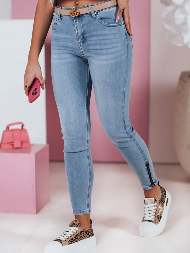 Jeansy Damskie>Dstreet Spodnie damskie jeansowe skinny FITTALIA UY2381