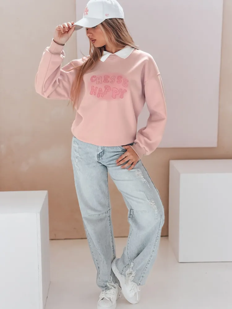 Jeansy Damskie|Spodnie Damskie>Dstreet Spodnie damskie jeansowe baggy BAGETSON niebieskie UY2431