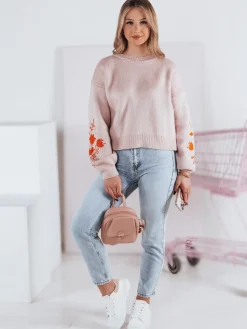 Jeansy Damskie>Dstreet Spodnie damskie jeansowe skinny MODERTIA UY2345