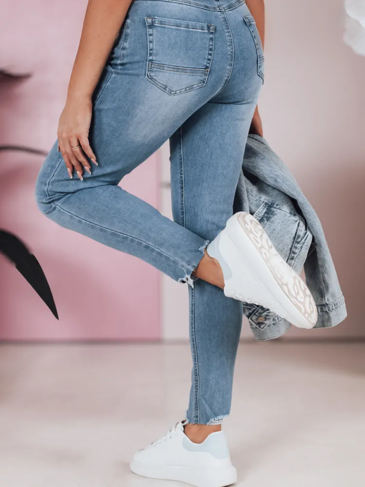 Jeansy Damskie>Dstreet Spodnie damskie jeansowe skinny OLAVI UY2379