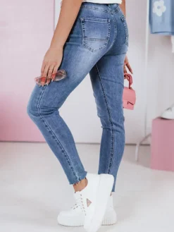 Jeansy Damskie>Dstreet Spodnie damskie jeansowe skinny MODENIM UY2382