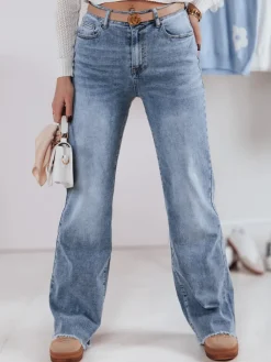 Spodnie Damskie|Jeansy Damskie>Dstreet Spodnie damskie jeansowe baggy BLUEFLEX UY2355