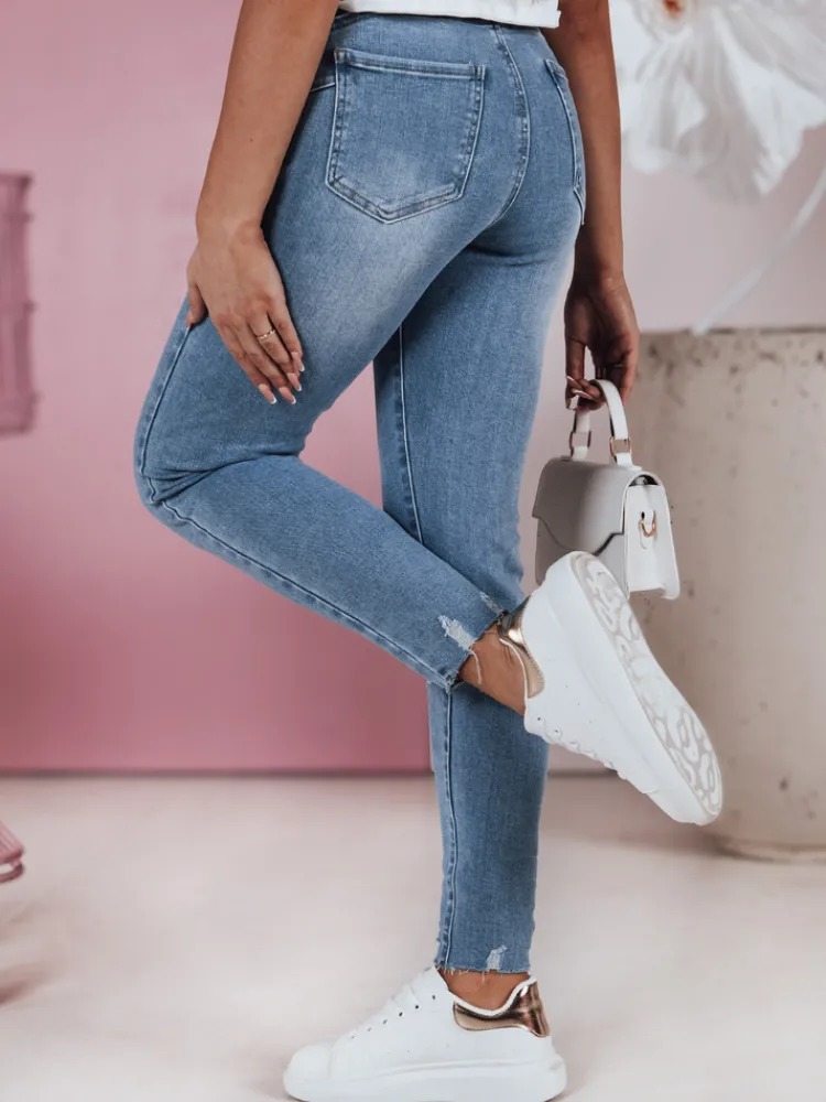 Jeansy Damskie>Dstreet Spodnie damskie jeansowe skinny DITAN UY2383