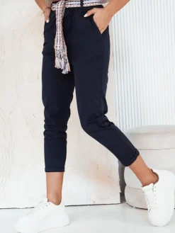 Spodnie Damskie>Dstreet Spodnie damskie MAFRA granatowe UY1950