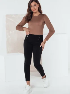 Spodnie Damskie>Dstreet Spodnie damskie MODSTORY czarne UY2178