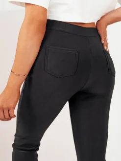 Spodnie Damskie>Dstreet Spodnie damskie PUNSE czarne UY2078