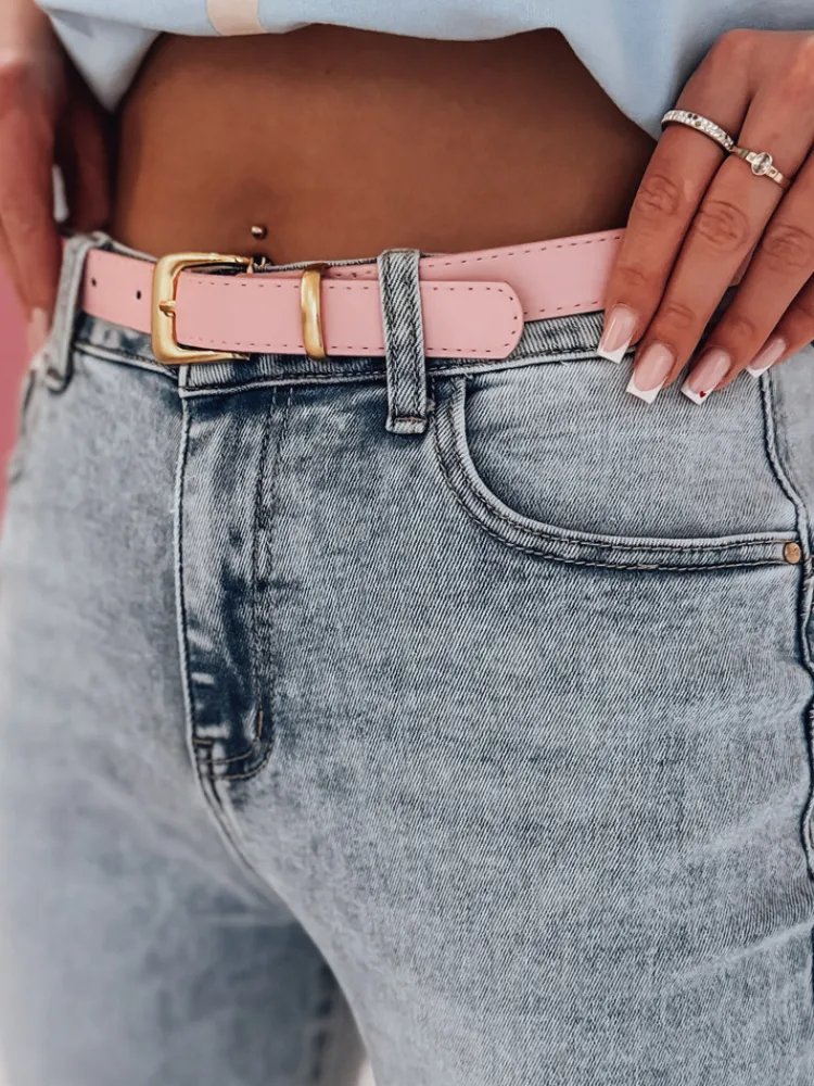 Jeansy Damskie>Dstreet Spodnie damskie slim fit jeansowe SKINNEX niebieskie UY2476