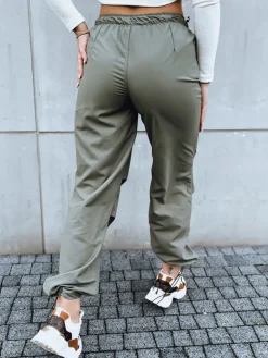 Spodnie Damskie>Dstreet Spodnie damskie spadochronowe MORAT khaki UY1664