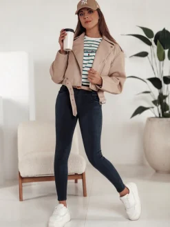 Jeansy Damskie>Dstreet Spodnie damskie STYLELIFT skinny jeans niebieskie UY2201