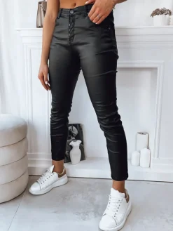 Spodnie Damskie>Dstreet Spodnie damskie WEST czarne UY1777