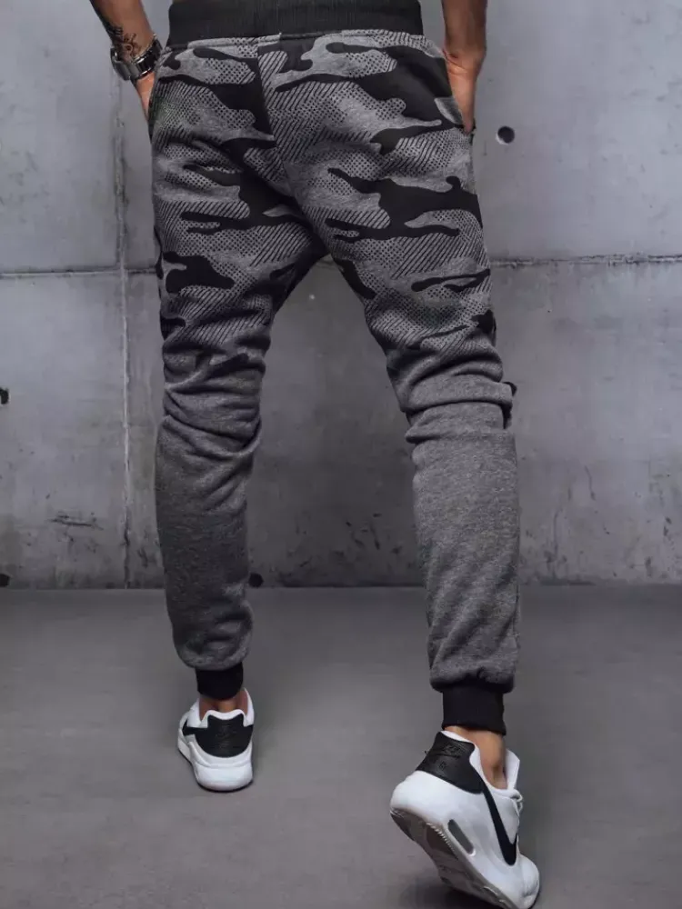 Spodnie Męskie>Dstreet Spodnie dresowe męskie antracytowe UX3447