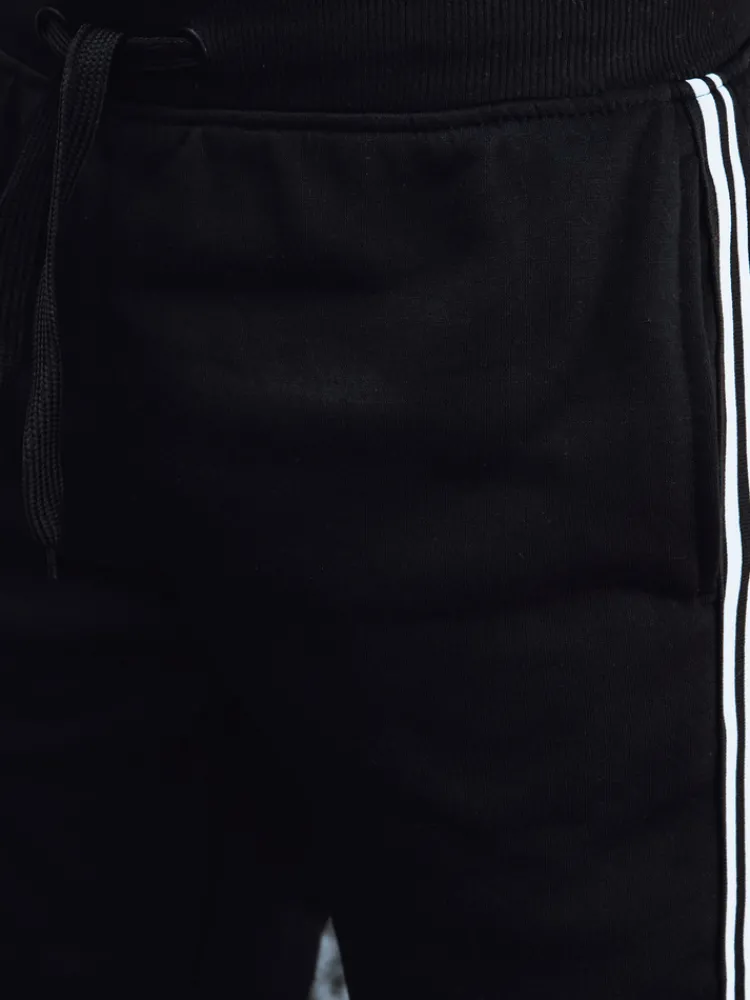 Spodnie Męskie>Dstreet Spodnie dresowe męskie czarne UX4422