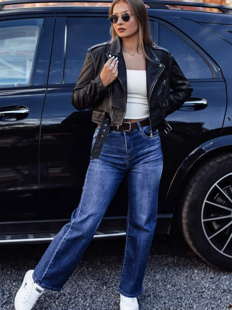 Spodnie Damskie|Jeansy Damskie>Dstreet Spodnie jeansowe damskie RETROFIT baggy z paskiem w zestawie niebieskie UY2233