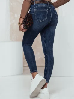 Jeansy Damskie>Dstreet Spodnie jeansowe damskie UNCLASSICA push up UY2322