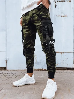 Spodnie Męskie><noscript><img width=