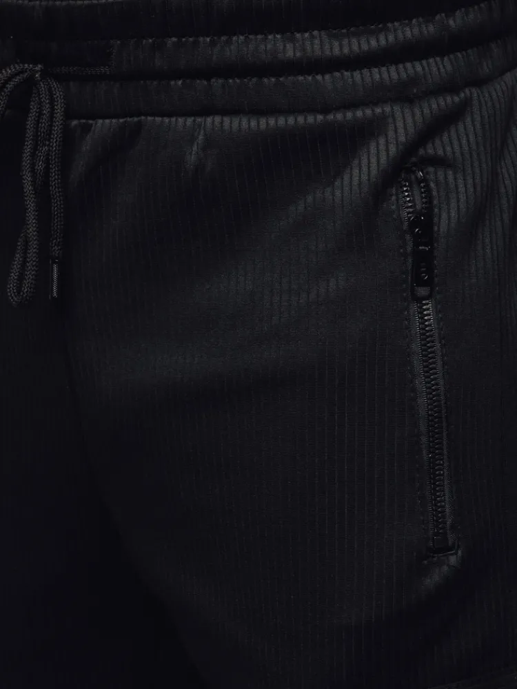 Spodnie Męskie>Dstreet Spodnie męskie cargo czarne UX4473