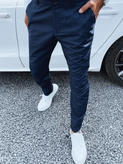 Wyjątkowe Okazje|Spodnie Męskie>Dstreet Spodnie męskie chinosy ciemnoniebieskie UX4393