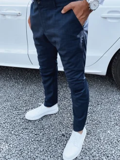 Wyjątkowe Okazje|Spodnie Męskie>Dstreet Spodnie męskie chinosy ciemnoniebieskie UX4393