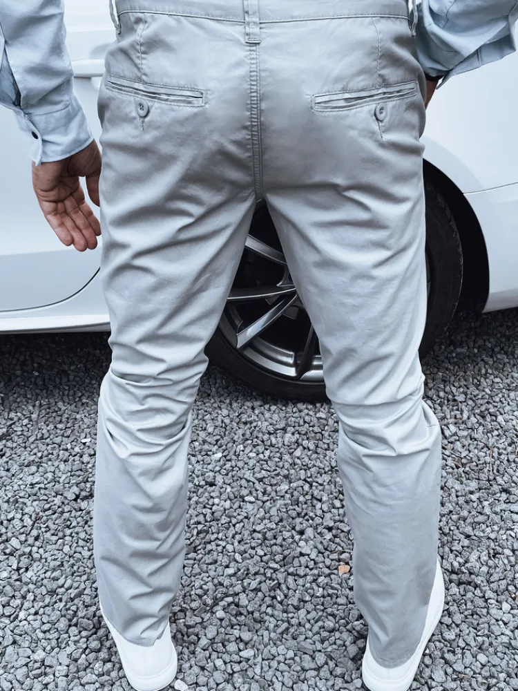 Wyjątkowe Okazje|Spodnie Męskie>Dstreet Spodnie męskie chinosy ciemnoszare UX4340