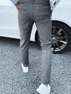 Wyjątkowe Okazje|Spodnie Męskie>Dstreet Spodnie męskie ciemnoszare UX4384