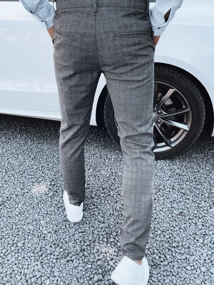 Wyjątkowe Okazje|Spodnie Męskie>Dstreet Spodnie męskie ciemnoszary UX4390