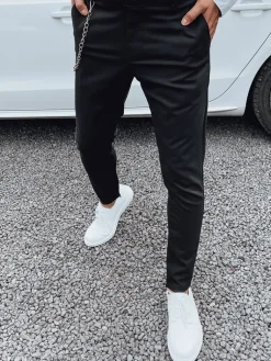 Spodnie Męskie>Dstreet Spodnie męskie czarne UX4380