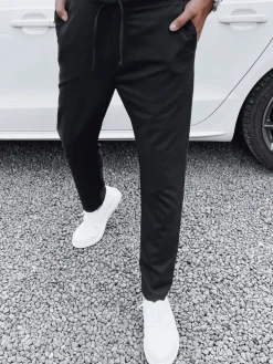 Spodnie Męskie|Wyjątkowe Okazje>Dstreet Spodnie męskie czarne UX4413