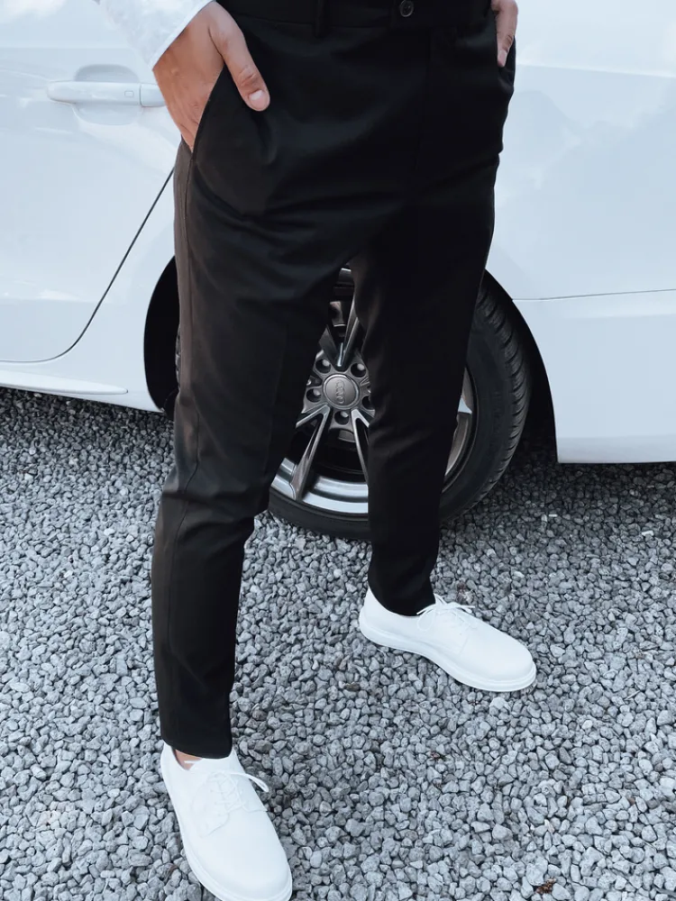 Spodnie Męskie>Dstreet Spodnie męskie czarne UX4290