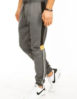 Spodnie Męskie>Dstreet Spodnie męskie dresowe ciemnoszare UX2722