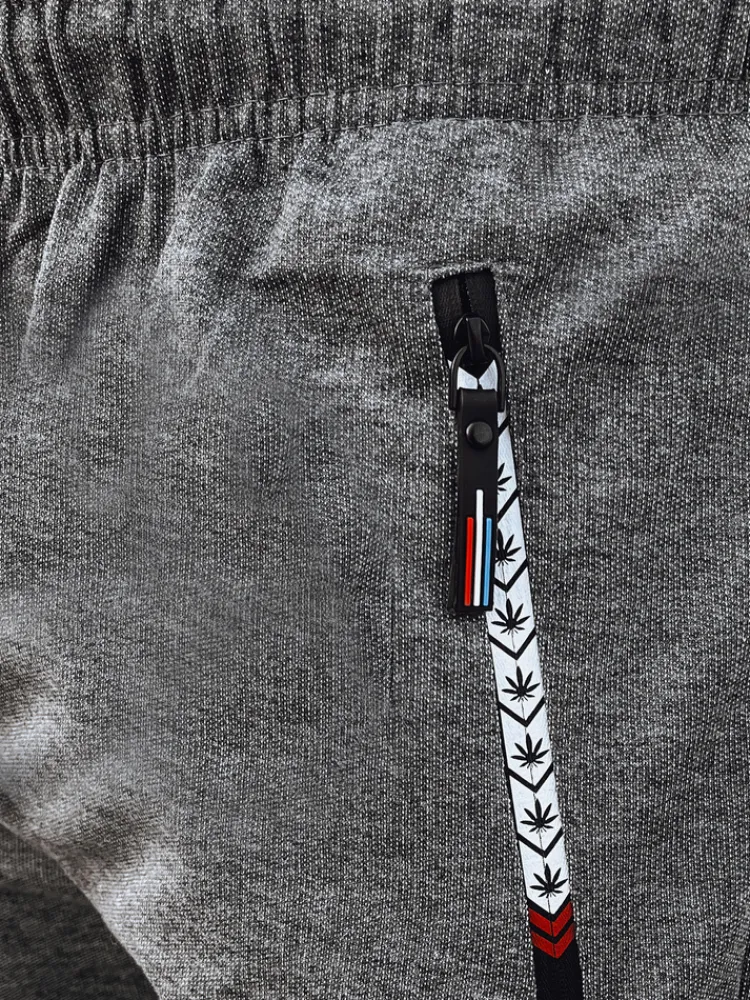 Spodnie Męskie>Dstreet Spodnie męskie dresowe jasnoszare UX4278