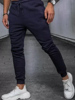 Spodnie Męskie>Dstreet Spodnie męskie granatowe UX3892