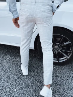 Wyjątkowe Okazje|Spodnie Męskie>Dstreet Spodnie męskie jasnoszary UX4389