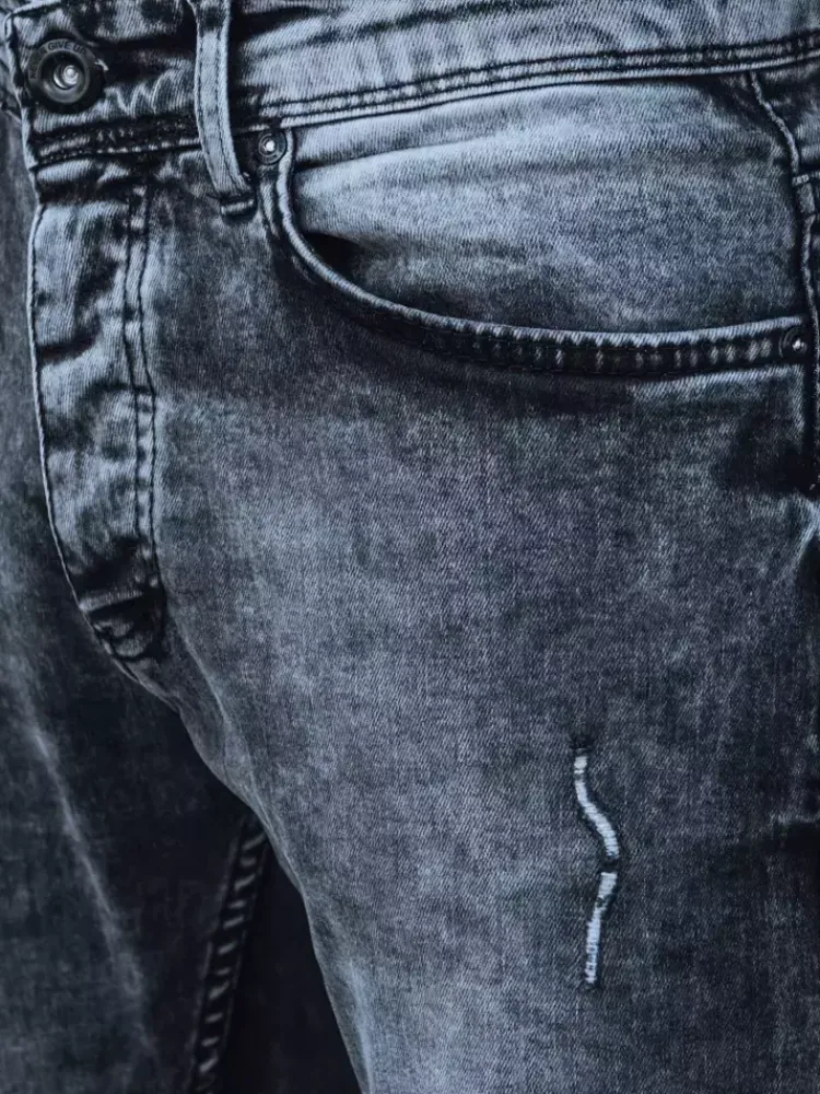 Spodnie Męskie|Jeansy Męskie>Dstreet Spodnie męskie jeansowe ciemnoszare UX3835