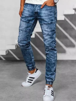 Spodnie Męskie|Jeansy Męskie>Dstreet Spodnie męskie jeansowe granatowe UX3946