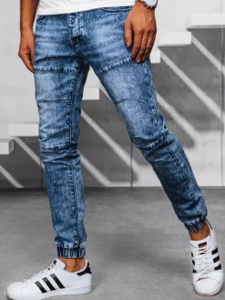 Spodnie Męskie|Jeansy Męskie>Dstreet Spodnie męskie jeansowe granatowe UX3946