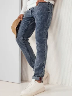 Spodnie Męskie|Jeansy Męskie>Dstreet Spodnie męskie jeansowe granatowe UX4234