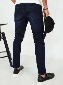 Spodnie Męskie|Jeansy Męskie>Dstreet Spodnie męskie jeansowe granatowe UX4142