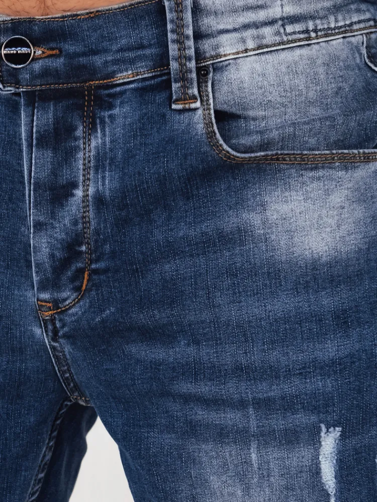 Spodnie Męskie|Jeansy Męskie>Dstreet Spodnie męskie jeansowe niebieskie UX4143