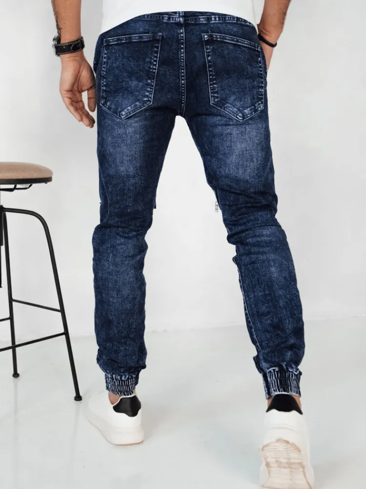 Spodnie Męskie|Jeansy Męskie>Dstreet Spodnie męskie jeansowe niebieskie UX4135