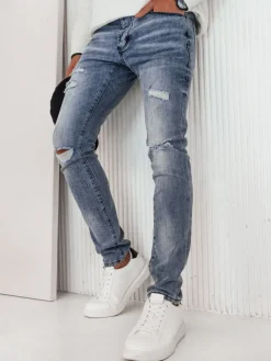 Spodnie Męskie|Jeansy Męskie>Dstreet Spodnie męskie jeansowe niebieskie UX4232