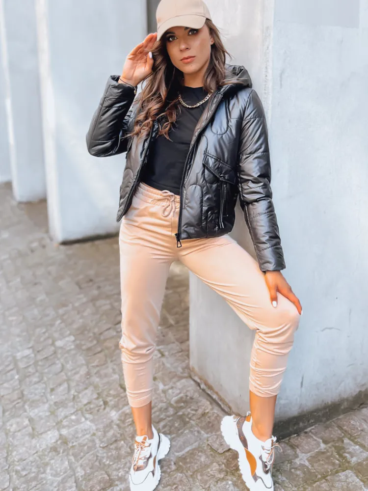 Kurtki Damskie>Dstreet Sportowa kurtka damska pikowana LILYWOOL czarna TY3713