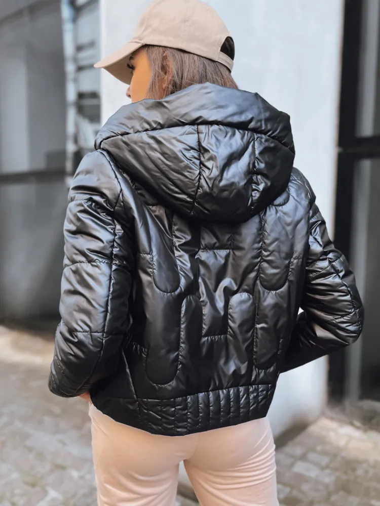 Kurtki Damskie>Dstreet Sportowa kurtka damska pikowana LILYWOOL czarna TY3713