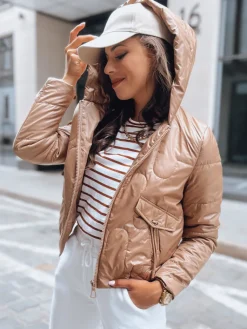 Kurtki Damskie>Dstreet Sportowa kurtka damska pikowana LILYWOOL TY3714