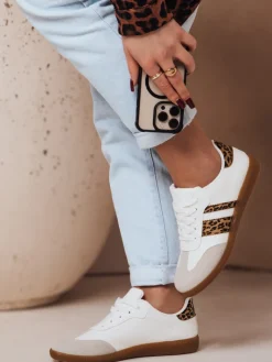 Buty Sportowe|Sneakersy>Dstreet Sportowe sneakersy damskie NISTI białe ZY0698