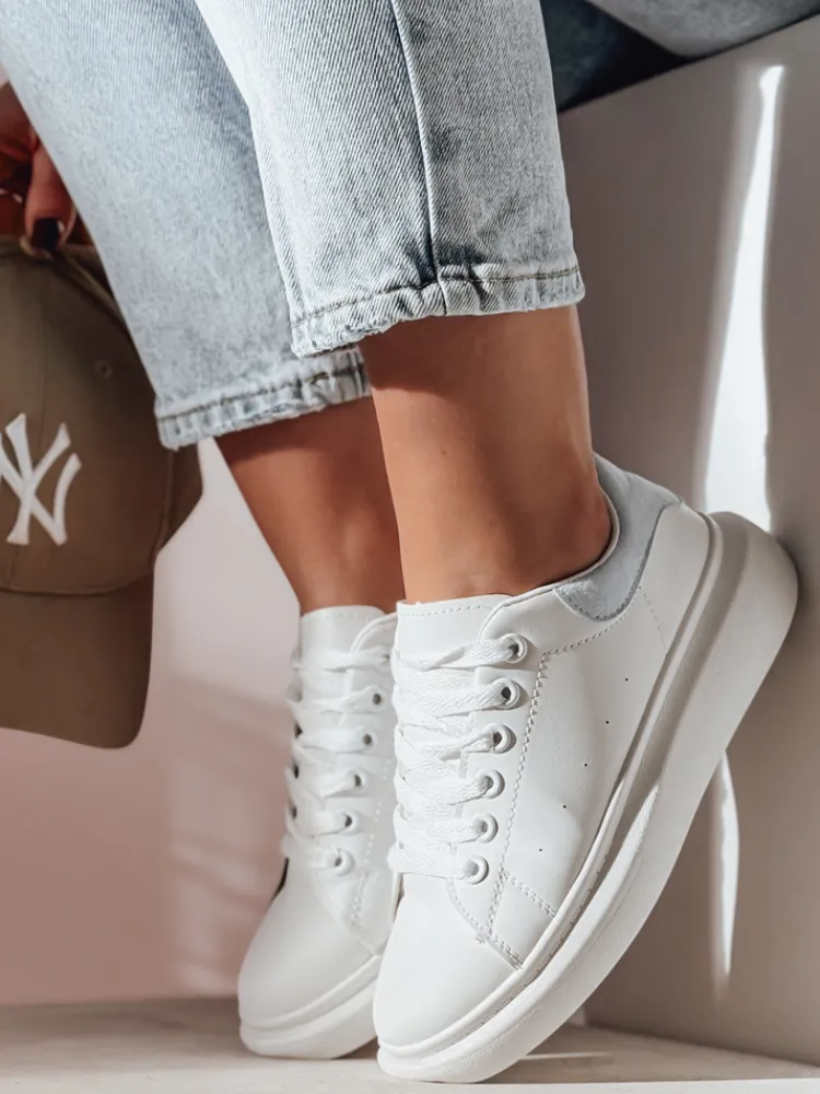 Buty Sportowe|Sneakersy>Dstreet Sportowe sneakersy damskie DOMINI jasnoniebieskie ZY0668