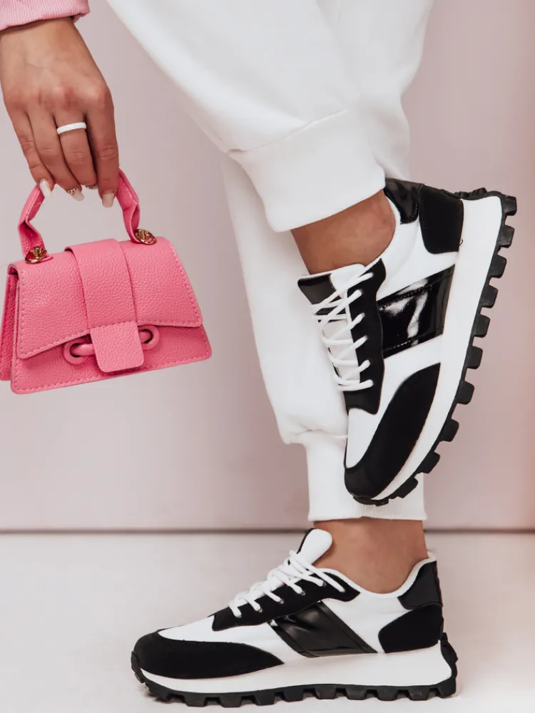 Buty Sportowe|Sneakersy>Dstreet Sportowe sneakersy damskie EASYSTEP czarne ZY0614