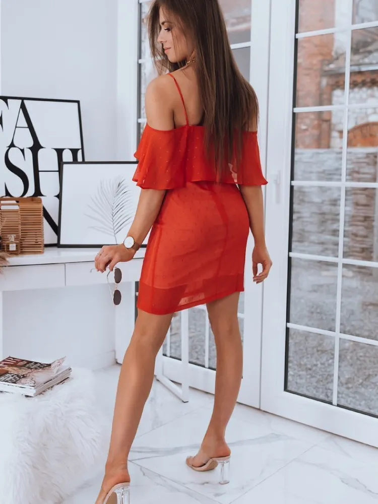 Sukienki>Dstreet Sukienka ALISS czerwona EY1507