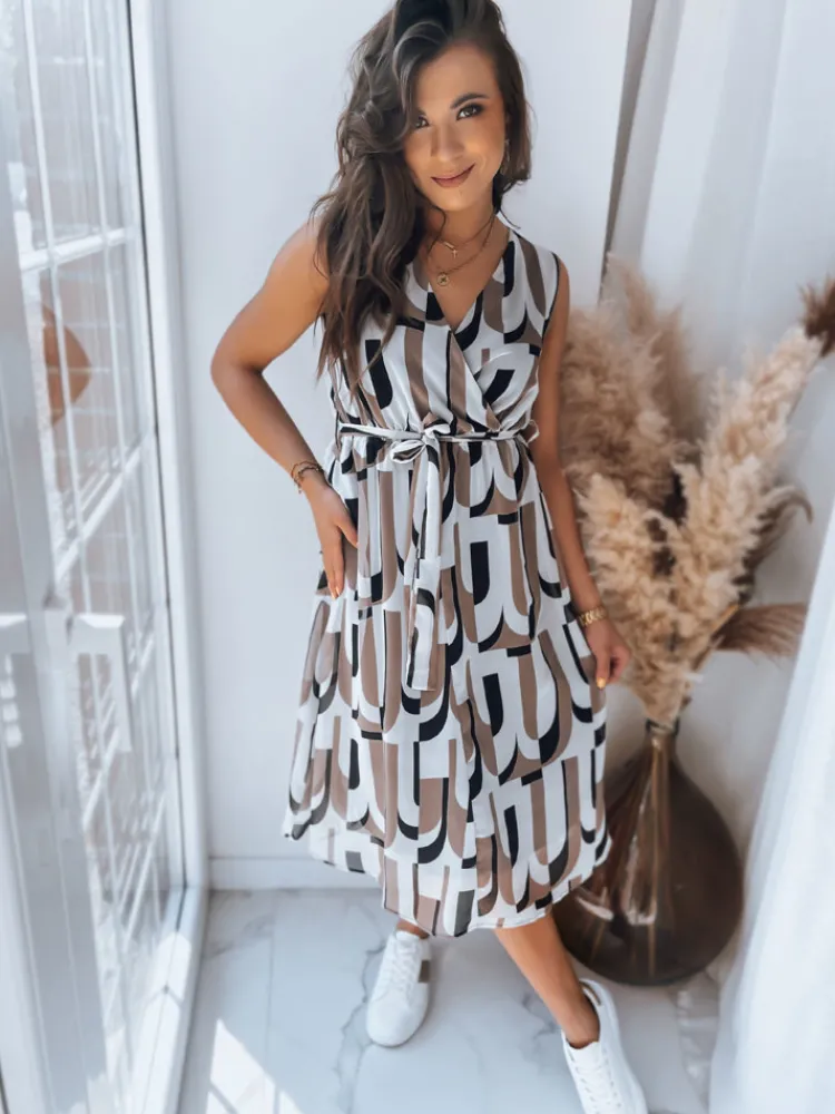 Sukienki>Dstreet Sukienka BALI jasnoszara EY2300